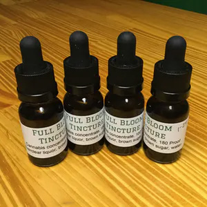 image of full bloom thc tinctures