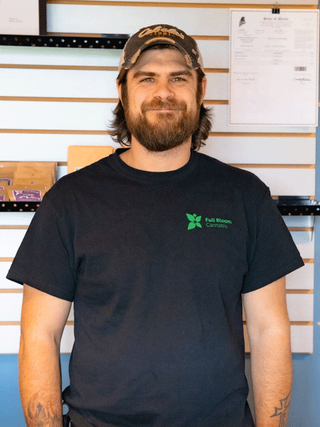 Full Bloom Cannabis Cultivation Manager Kyle Jandreau